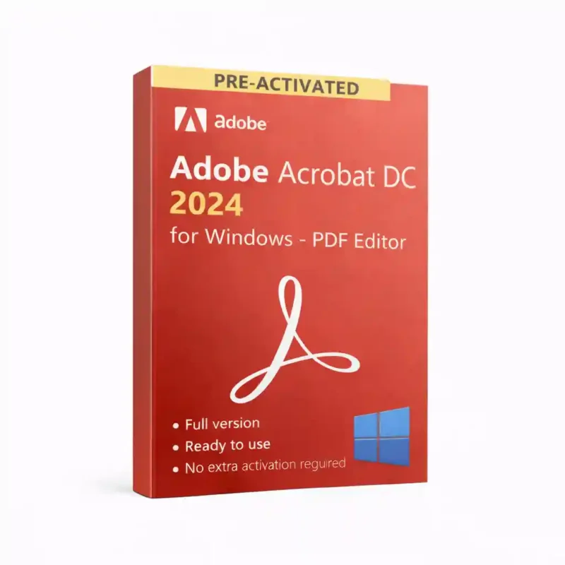 Adobe Acrobat Pro DC 2024 for Windows