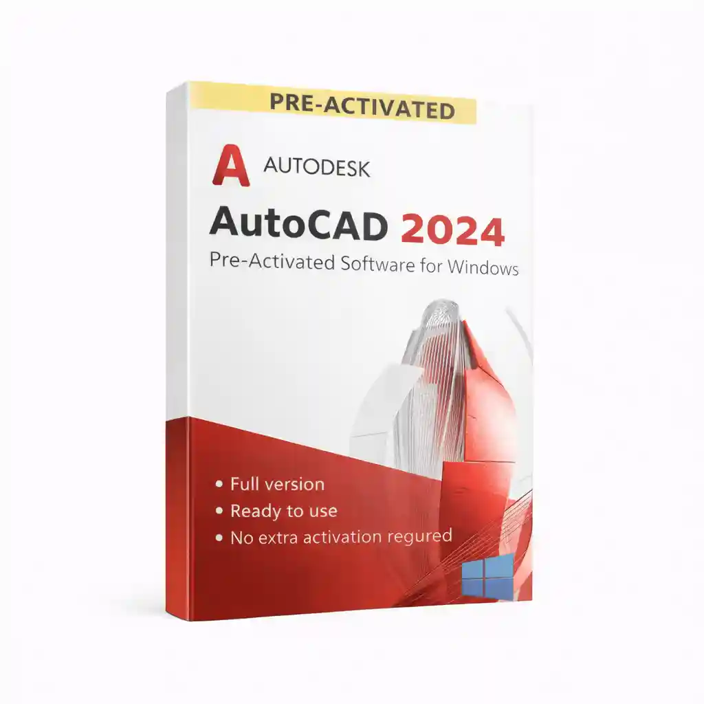 AutoCAD 2024 Pre-Activated Software for Windows AutoCAD 2024 Pre-Activated Software for Windows