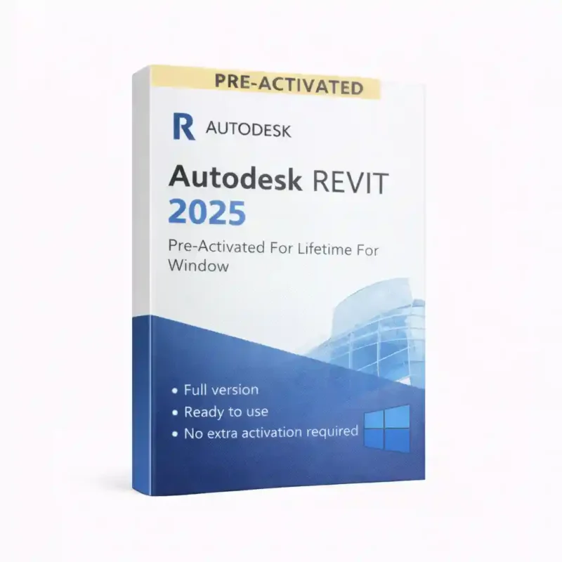 Autodesk Revit 2025 Pre-activated For Lifetime For Windows
