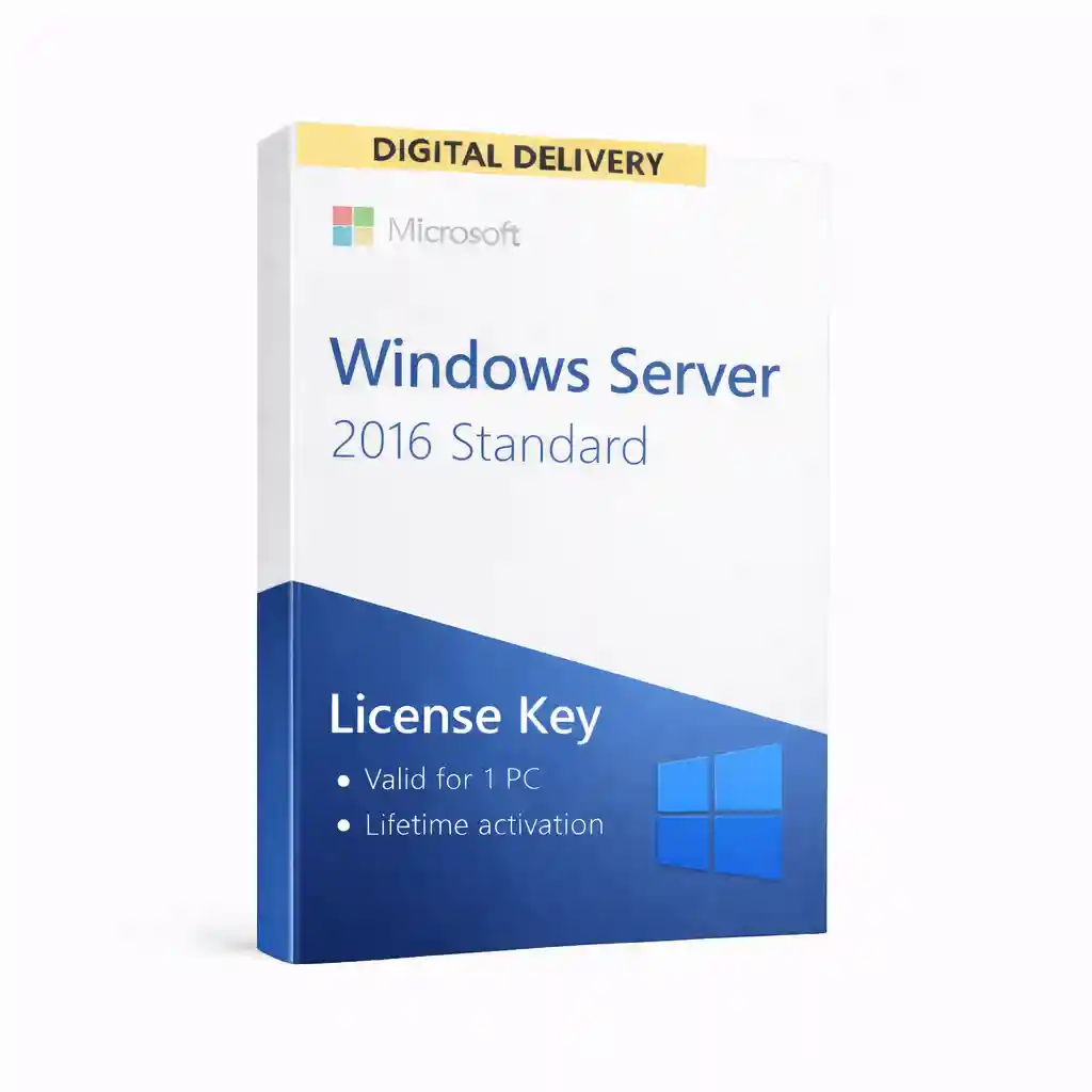 Windows Server 2016 Standard License Key Windows Server 2016 Standard License Key