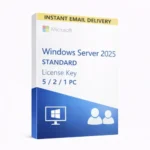 Windows Server 2025 Standard License Key – 1/2/5 PC | Instant Delivery | Online Activation